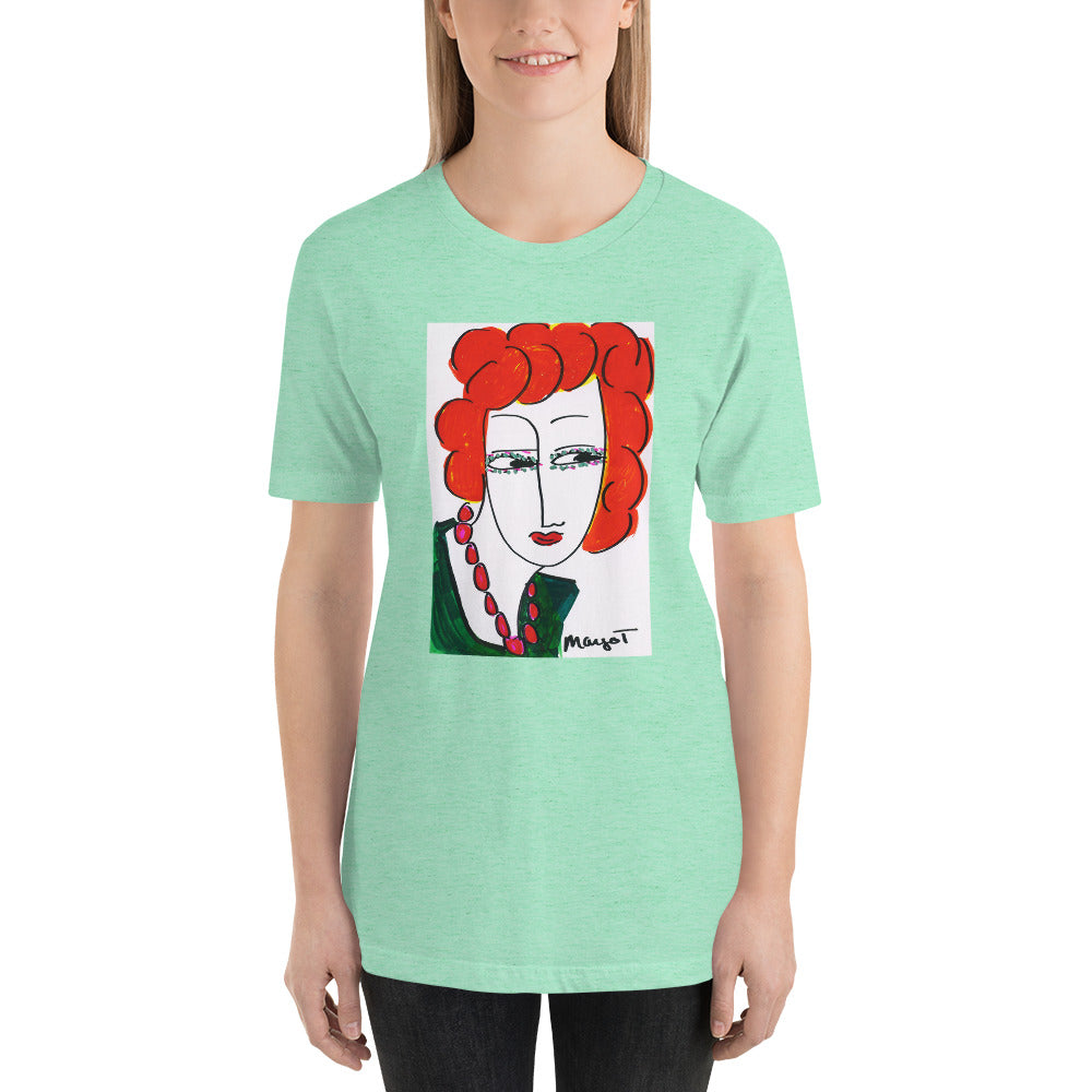 Short-Sleeve Unisex Artistic T-Shirt / Artist - Margot House
