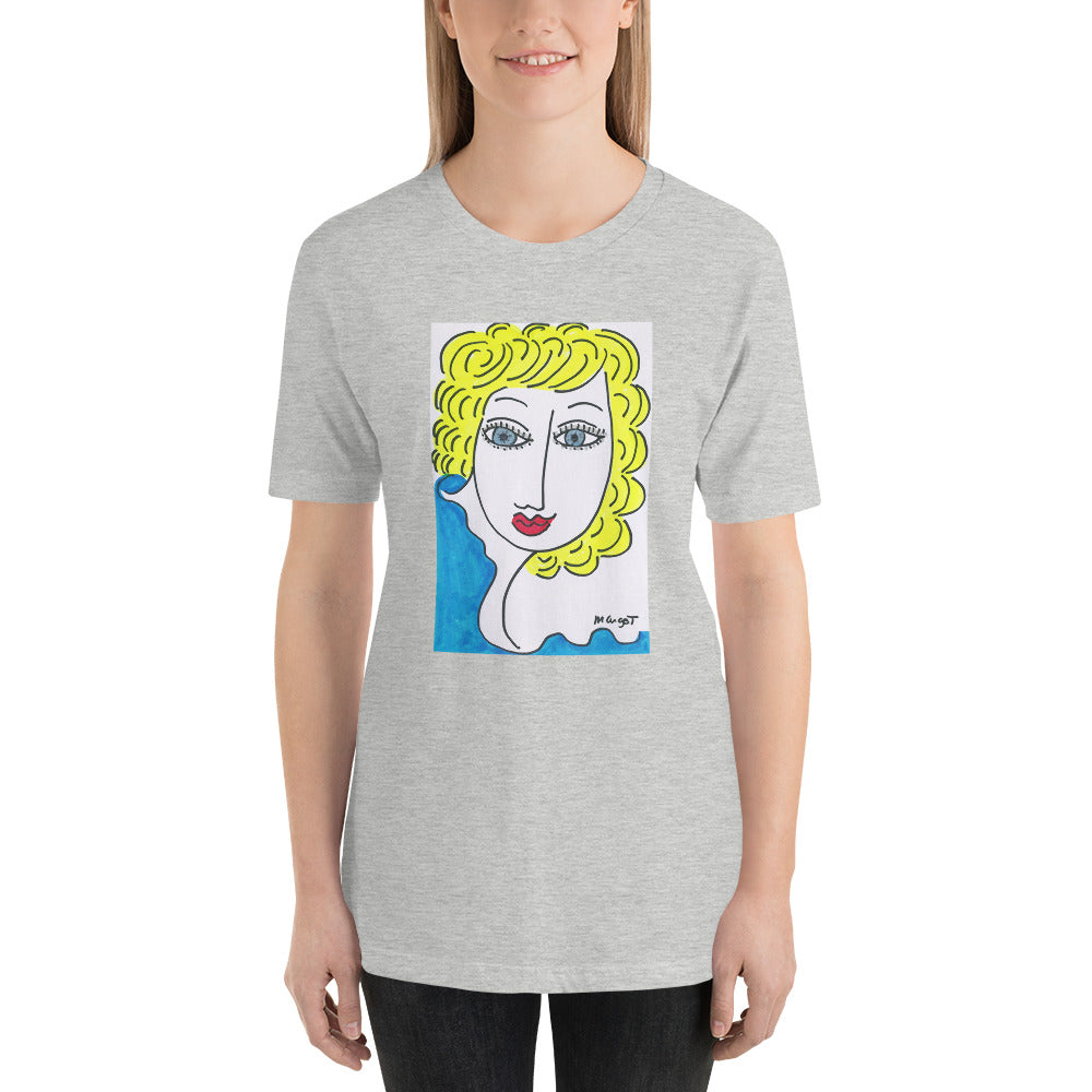 Short-Sleeve Unisex Artistic T-Shirt / Artist - Margot House