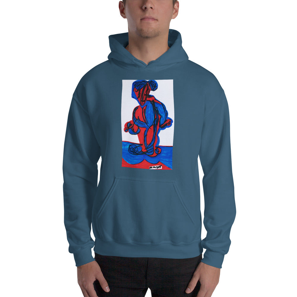 Artistic Hooded Sweatshirt
