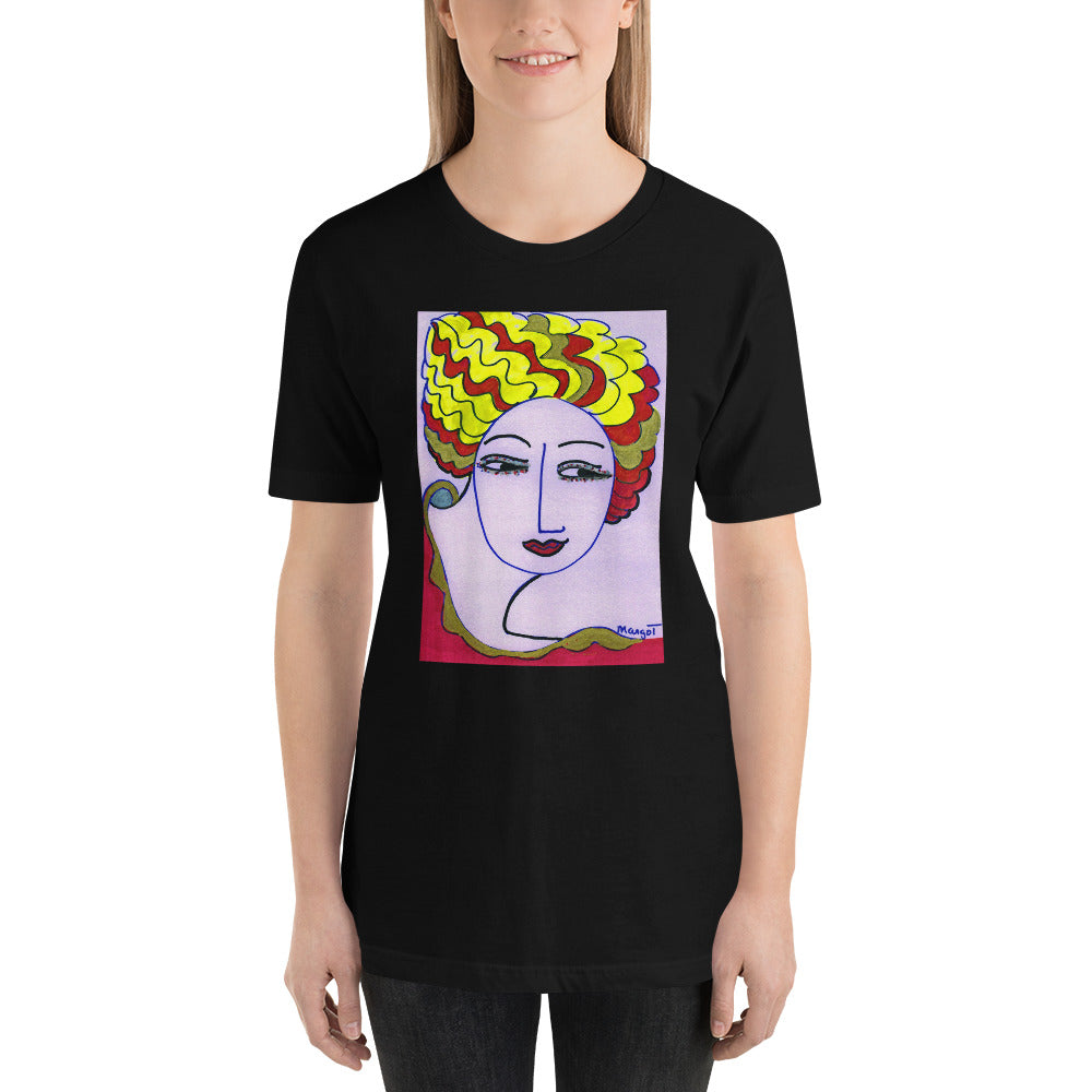 Short-Sleeve Unisex Artistic T-Shirt / Artist - Margot House