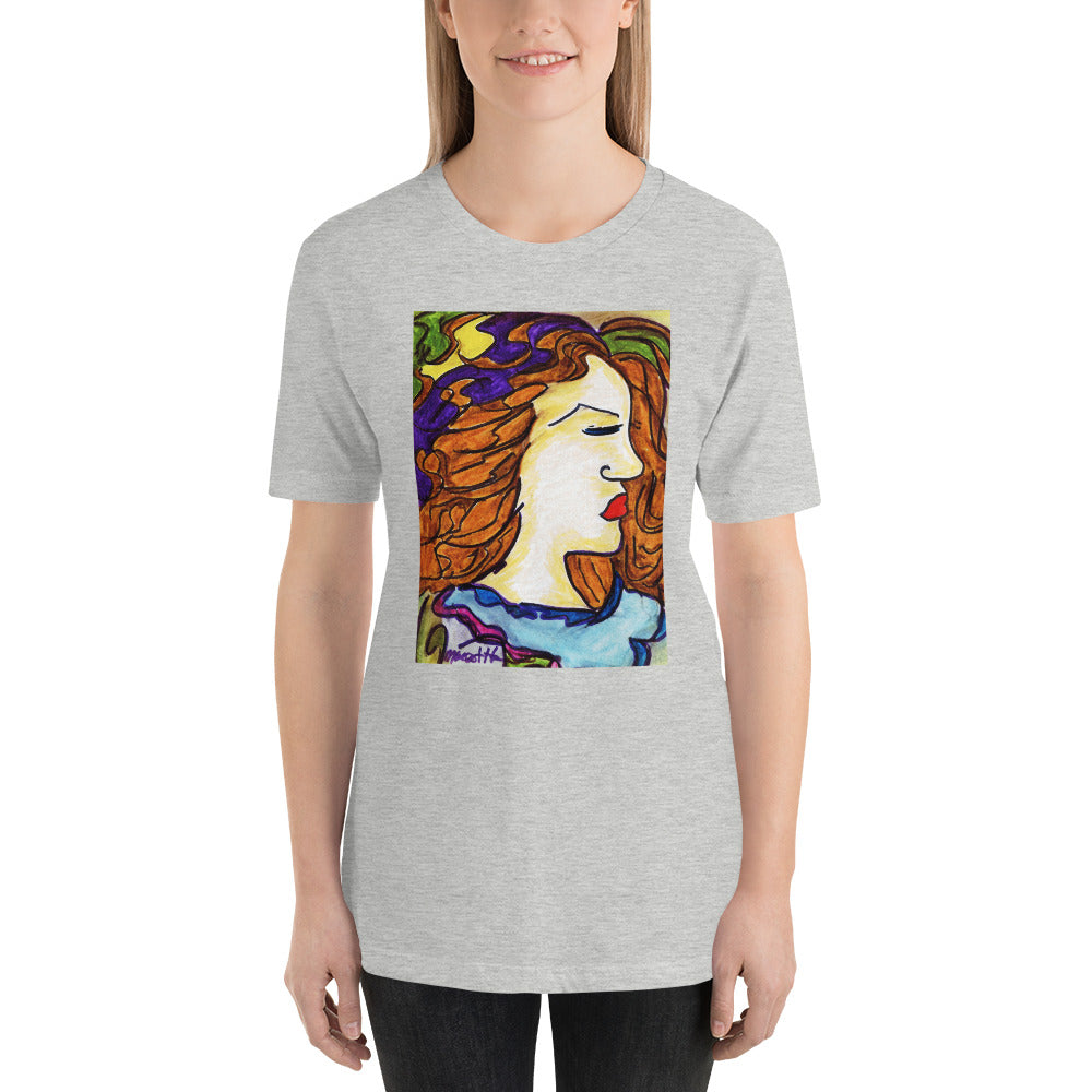 Short-Sleeve Unisex Artistic T-Shirt / Artist - Margot House