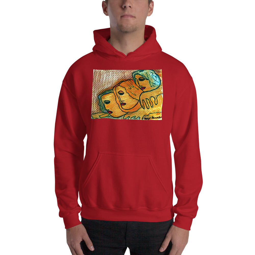 Artistic Hooded Sweatshirt