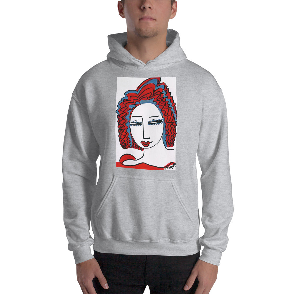 Artistic Hooded Sweatshirt