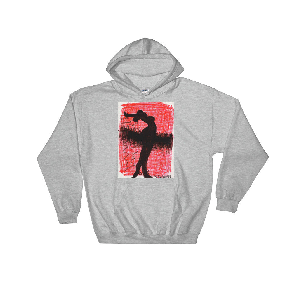 Artistic Hooded Sweatshirt