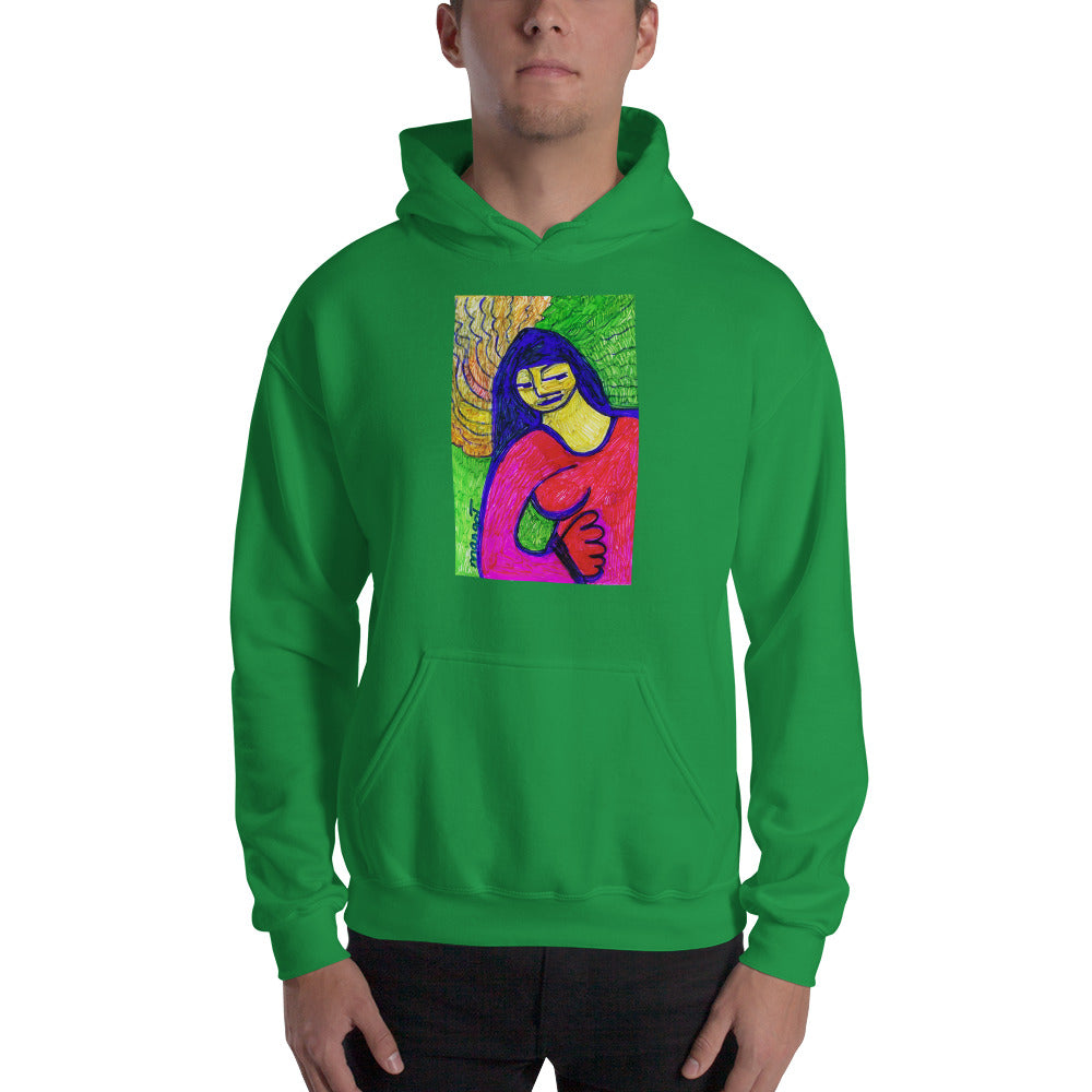 Artistic Hooded Sweatshirt