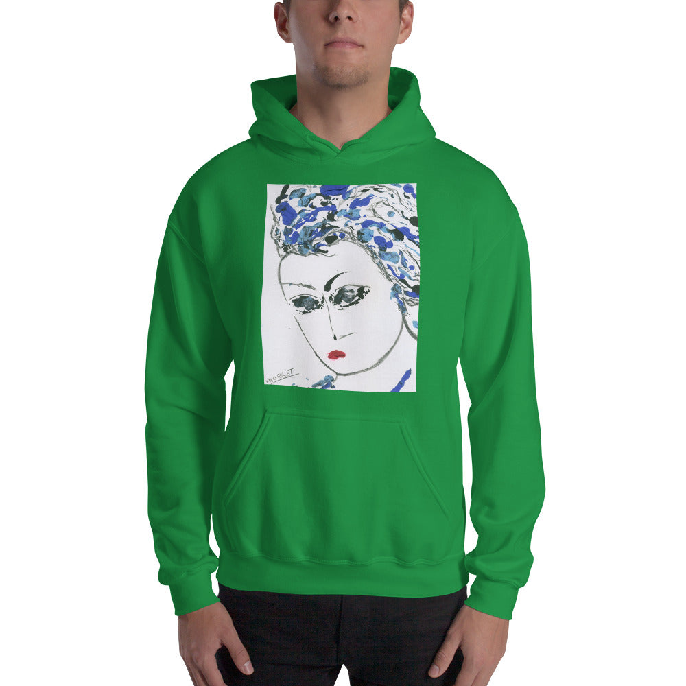Artistic Hooded Sweatshirt