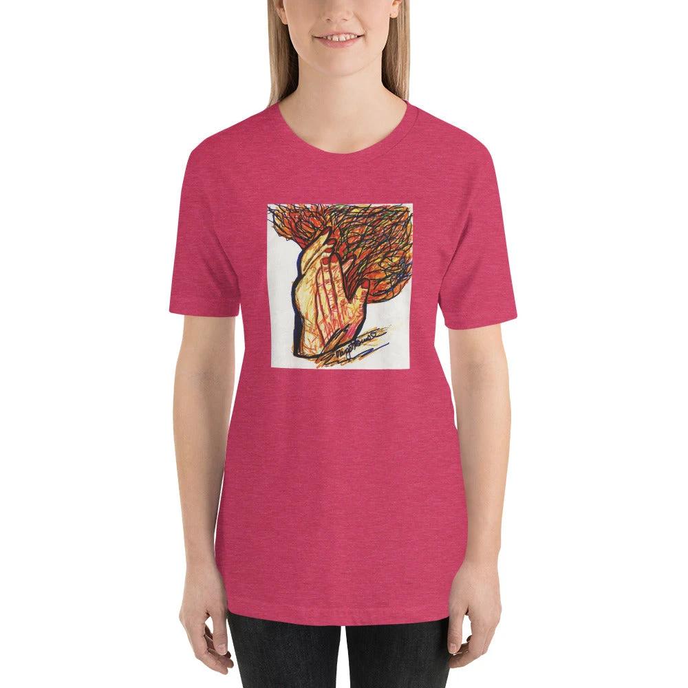 Short-Sleeve Unisex Artistic T-Shirt /Artist - Margot House