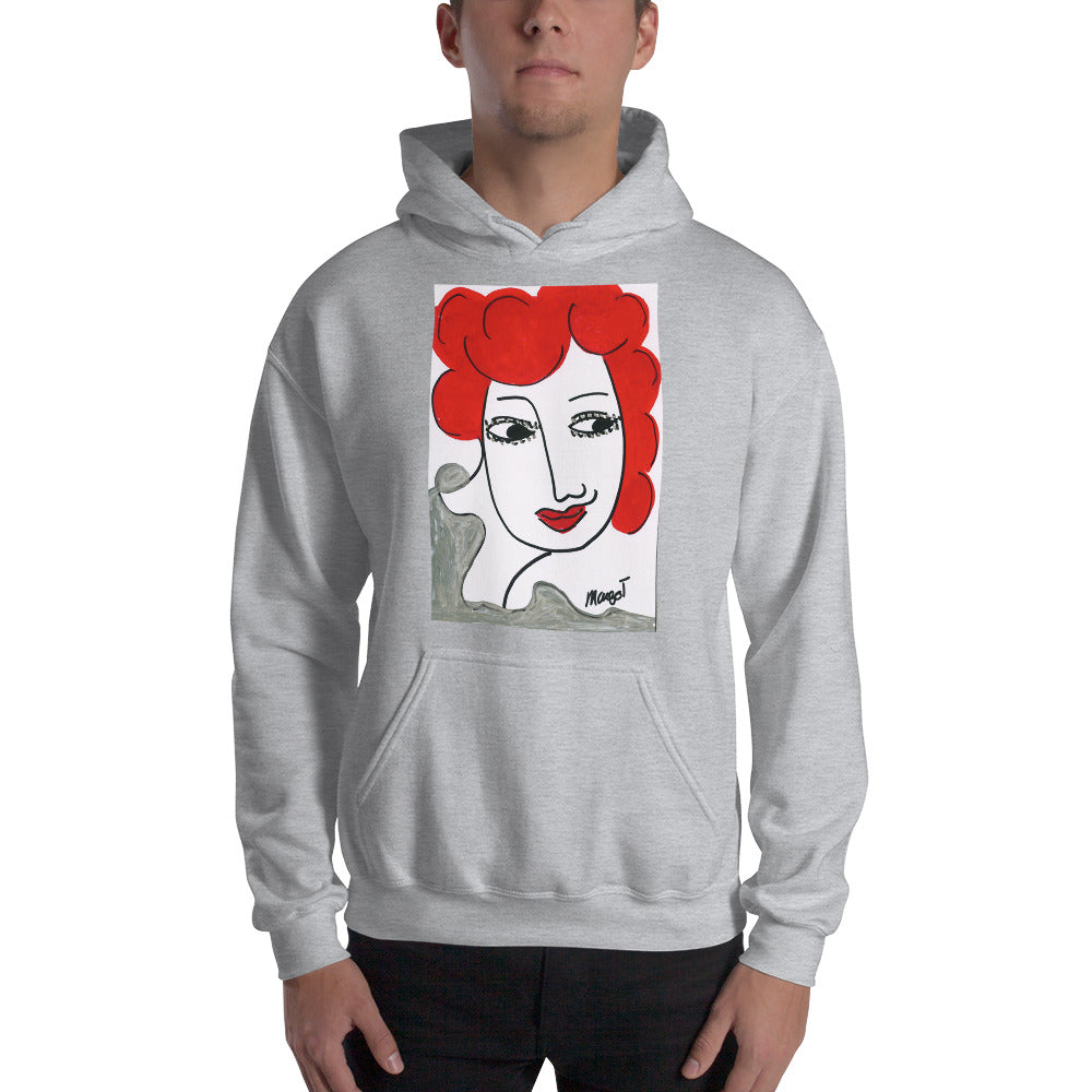 Artistic Hooded Sweatshirt