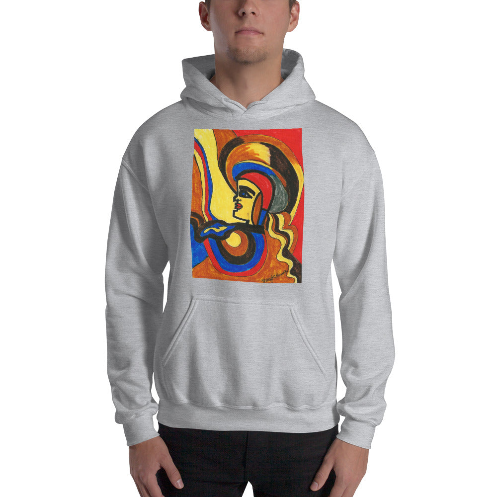 Artistic Hooded Sweatshirt