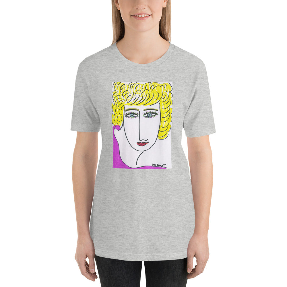 Short-Sleeve Unisex Artistic T-Shirt / Artist - Margot House