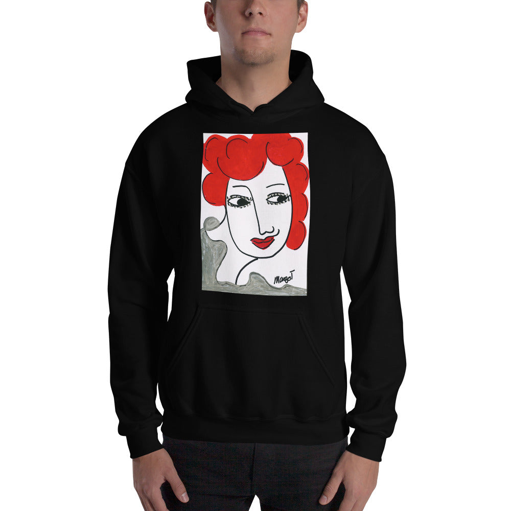Artistic Hooded Sweatshirt
