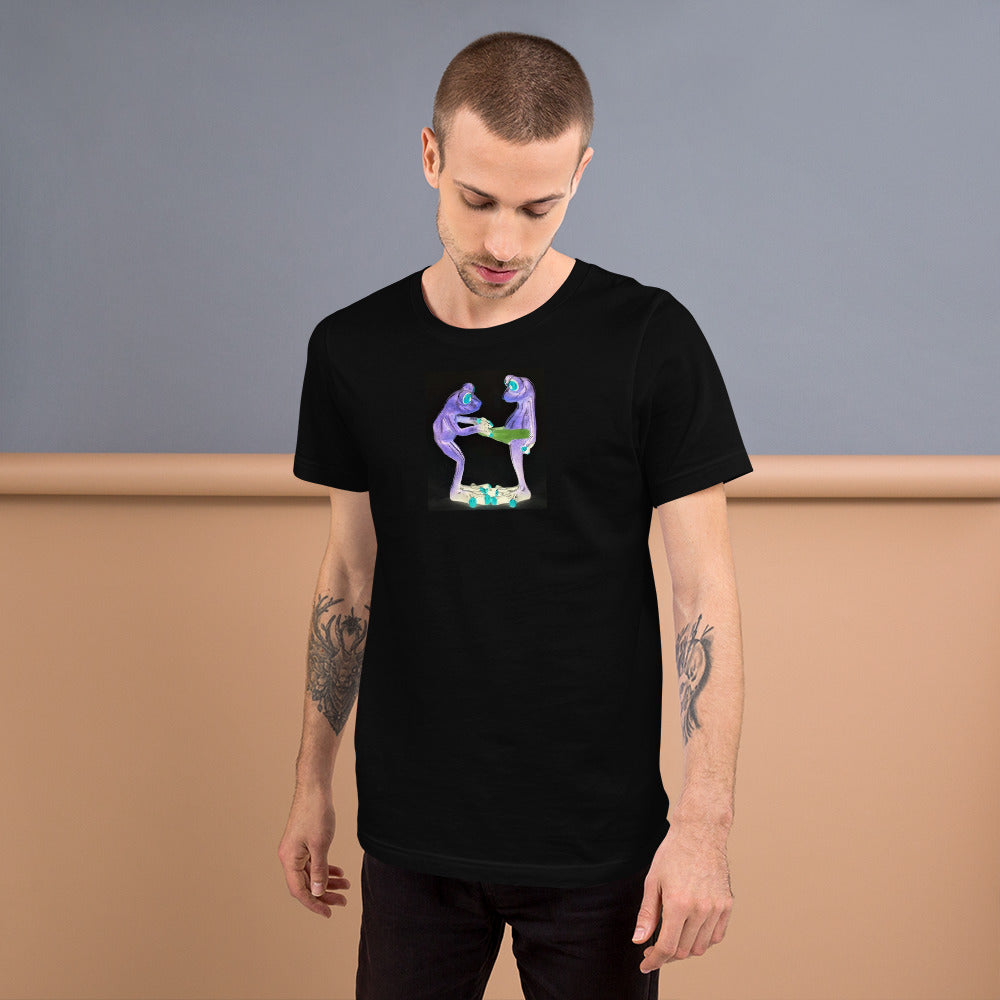 Frog Surprise Short-Sleeve Unisex T-Shirt / Created by Bryan Ameigh
