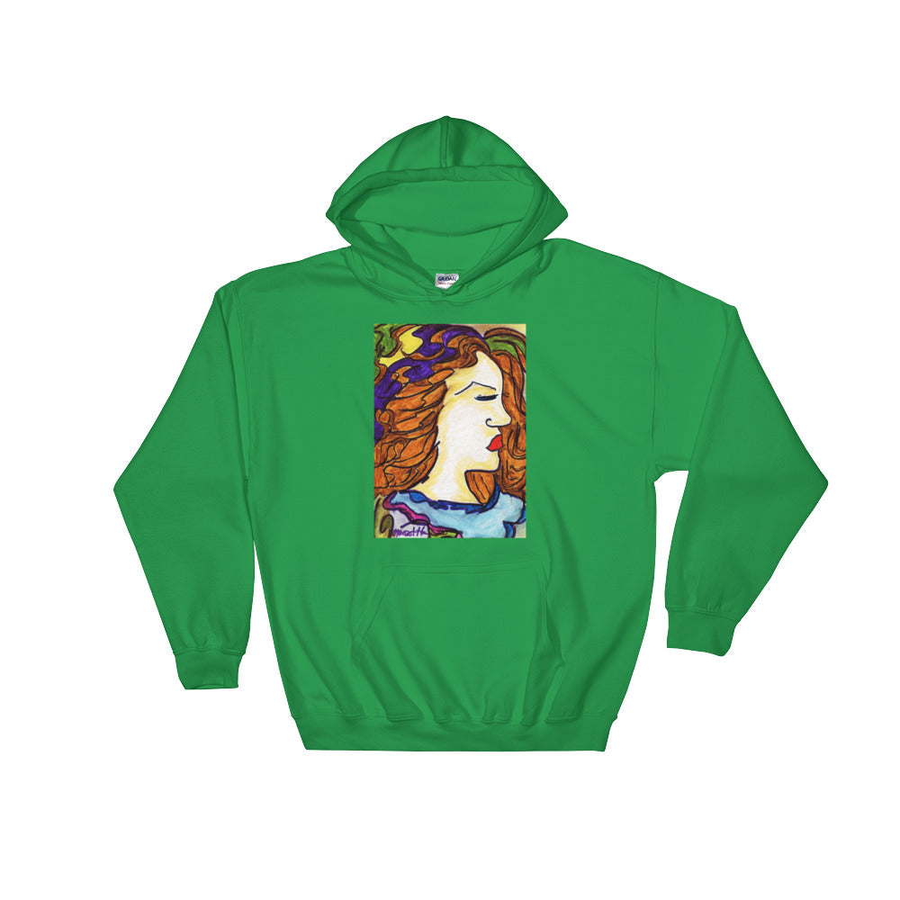 Artistic Hooded Sweatshirt