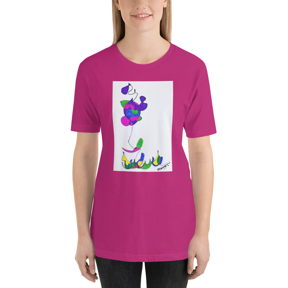 Short-Sleeve Unisex Artistic T-Shirt / Artist -Margot House