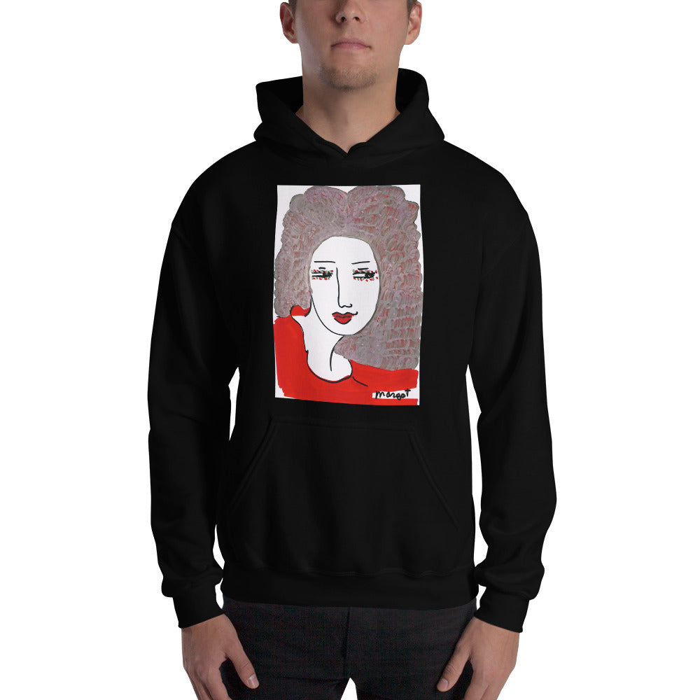 Artistic Hooded Sweatshirt