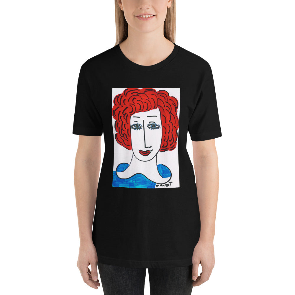 Short-Sleeve Unisex Artistic T-Shirt / Artist - Margot House