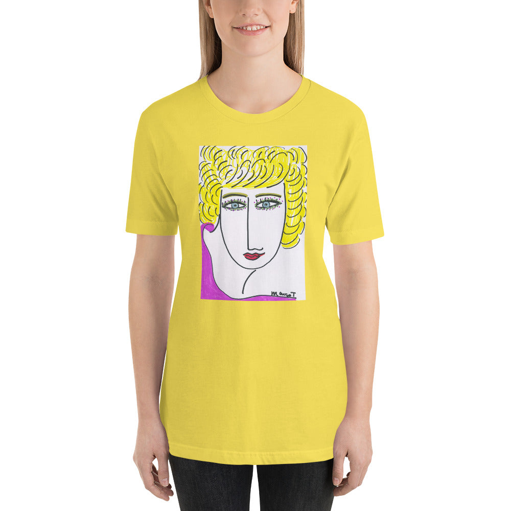 Short-Sleeve Unisex Artistic T-Shirt / Artist - Margot House
