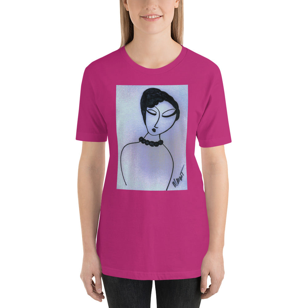 Short-Sleeve Unisex Artistic T-Shirt / Artist - Margot House