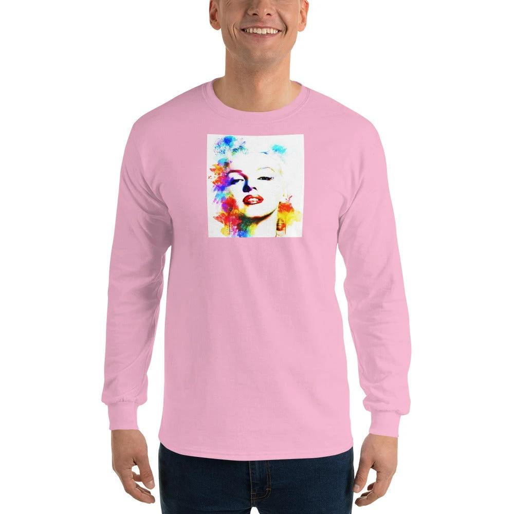 Color Me Marilyn Monroe Long Sleeve T-Shirt