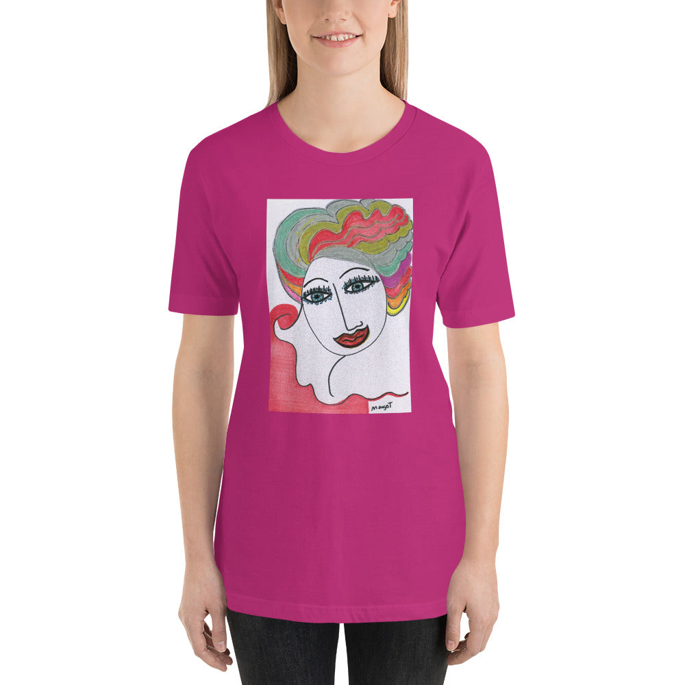 Short-Sleeve Unisex Artistic T-Shirt / Artist - Margot House