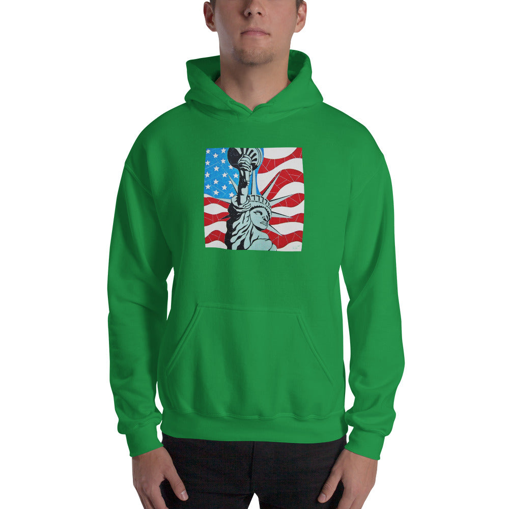 Artistic Hooded Sweatshirt
