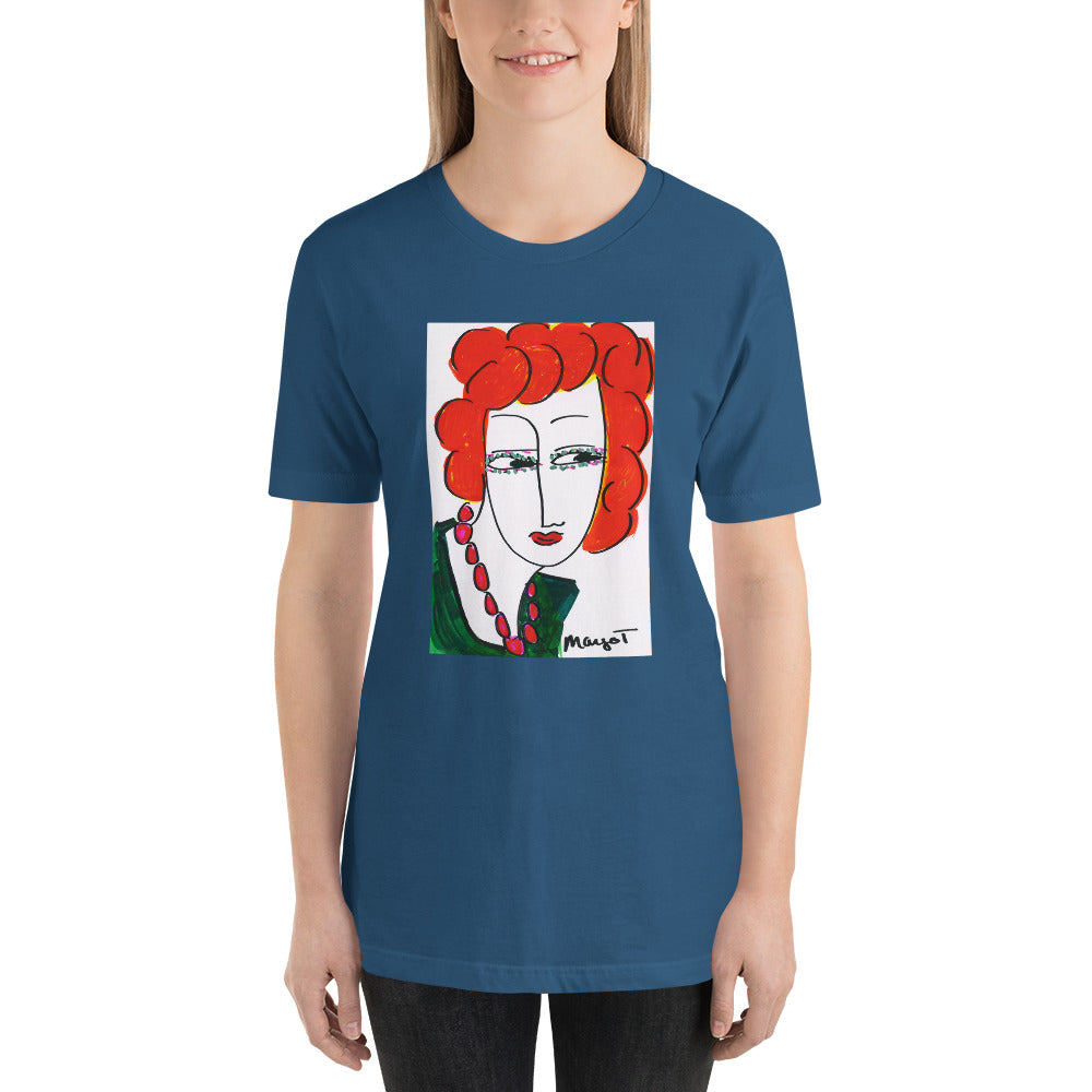 Short-Sleeve Unisex Artistic T-Shirt / Artist - Margot House