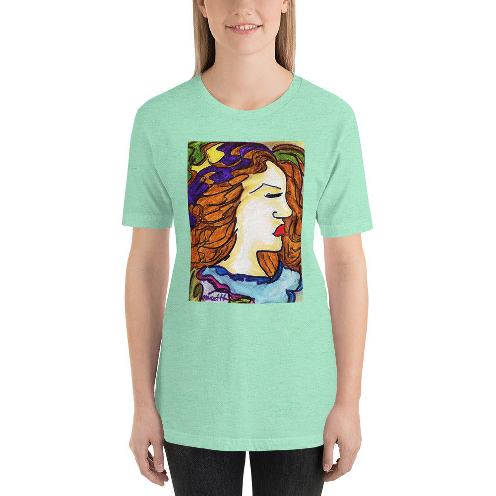 Short-Sleeve Unisex Artistic T-Shirt / Artist - Margot House