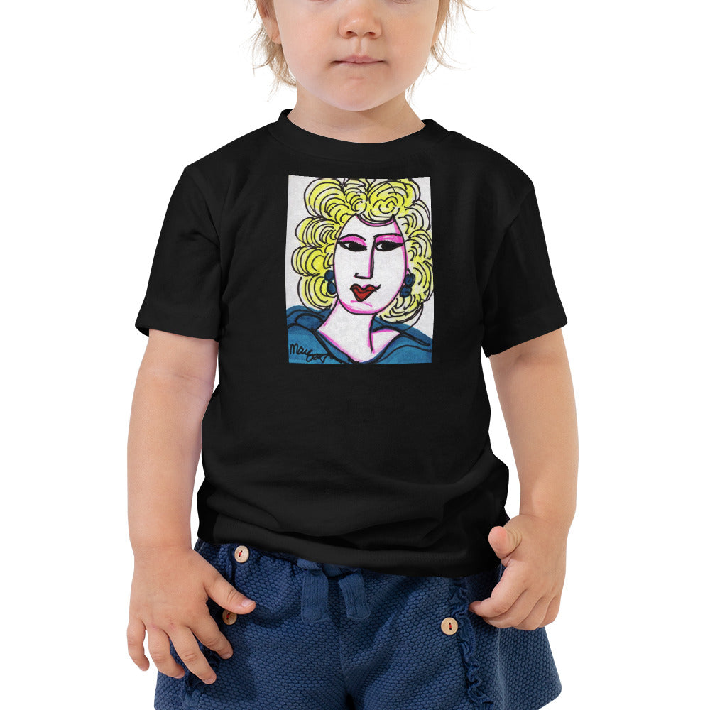 Toddler Short Sleeve Artistic Tee /Artist - Margot House