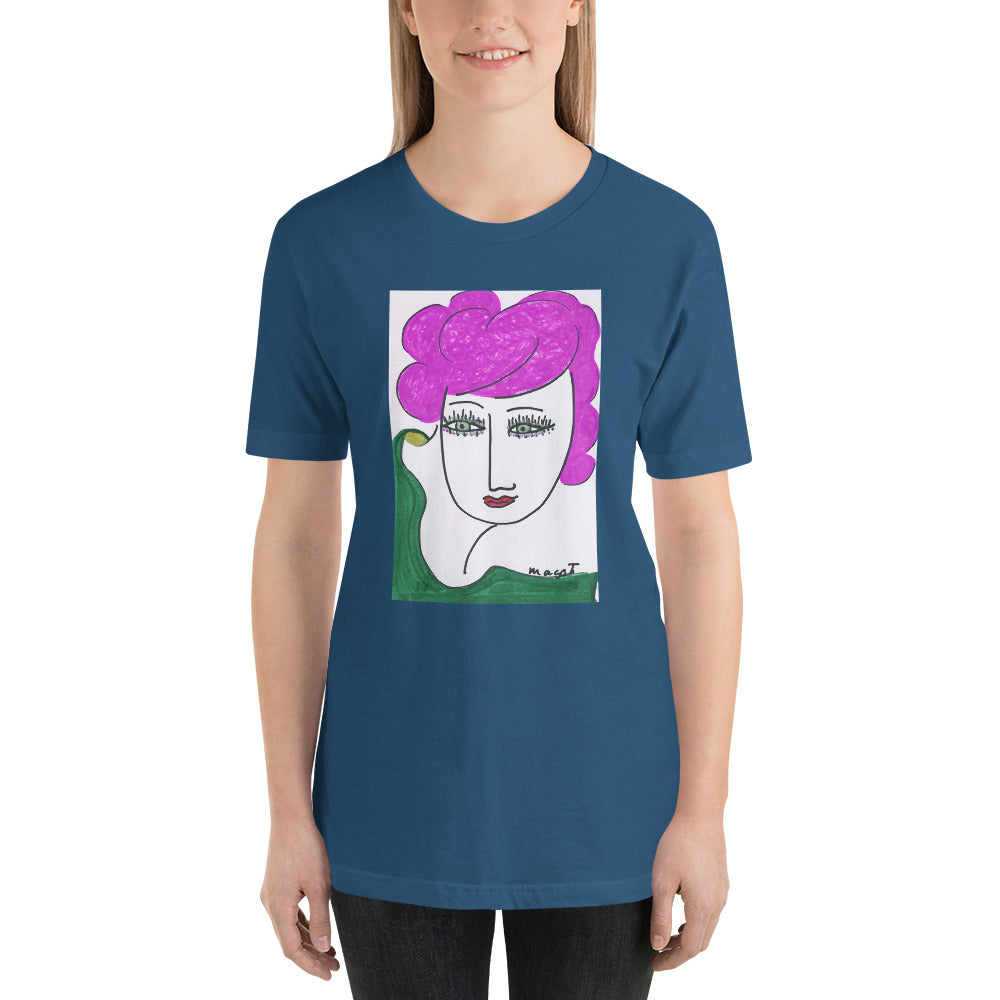 Short-Sleeve Unisex Artistic T-Shirt / Artist - Margot House