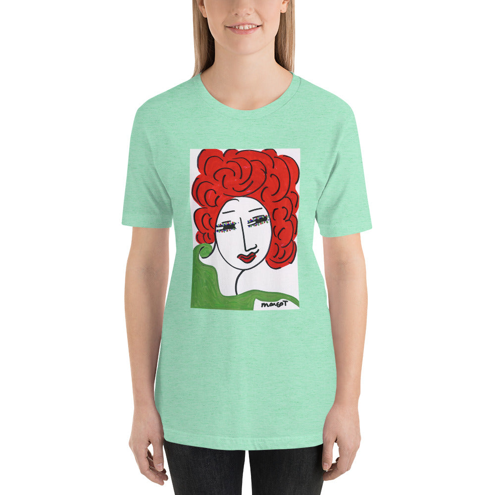 Short-Sleeve Unisex Artistic T-Shirt / Artist - Margot House