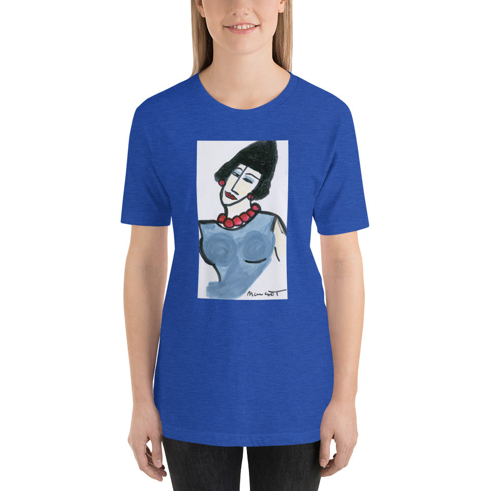 Short-Sleeve Unisex Artistic T-Shirt / Artist - Margot House
