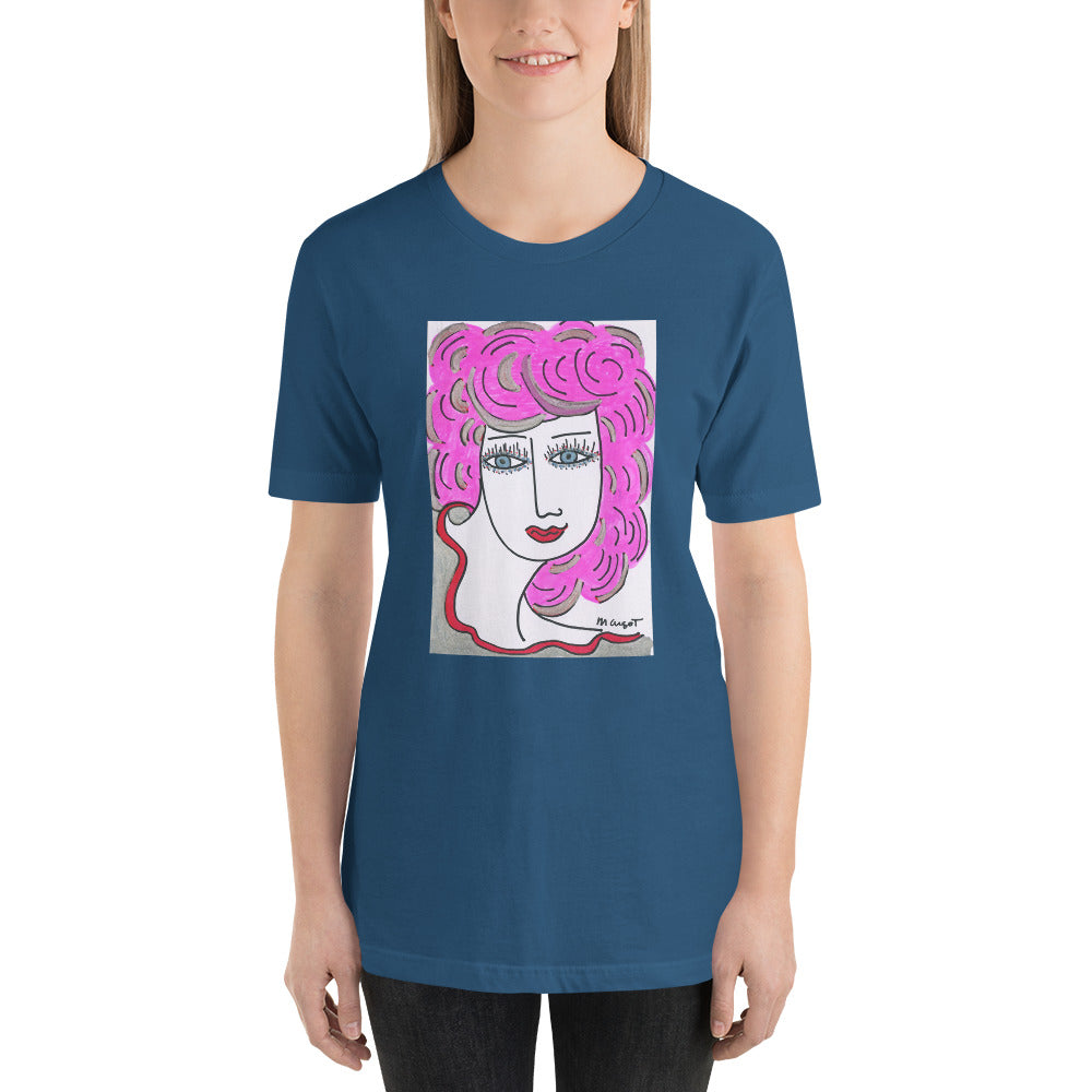 Short-Sleeve Unisex Artistic T-Shirt / Artist - Margot House