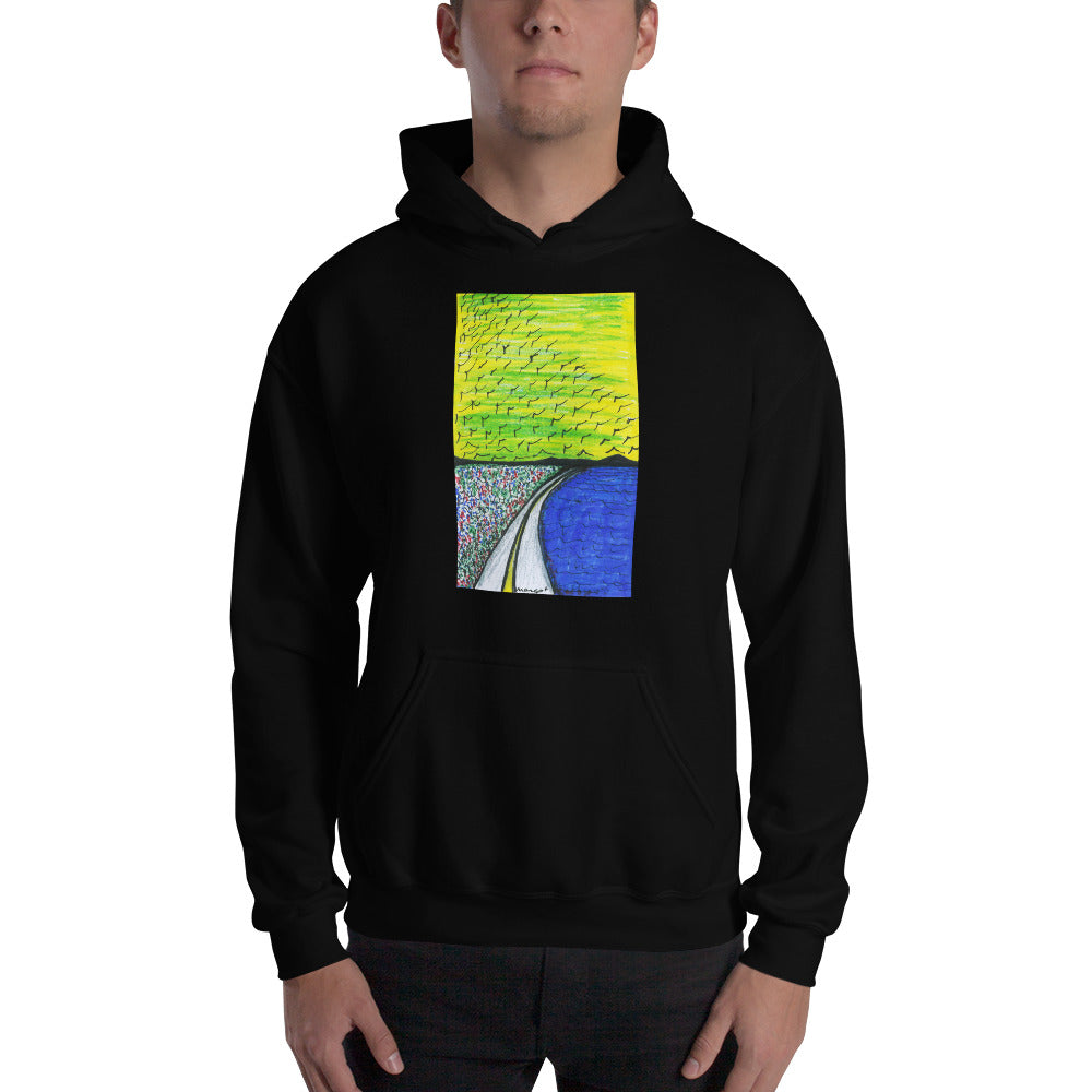 Artistic Hooded Sweatshirt