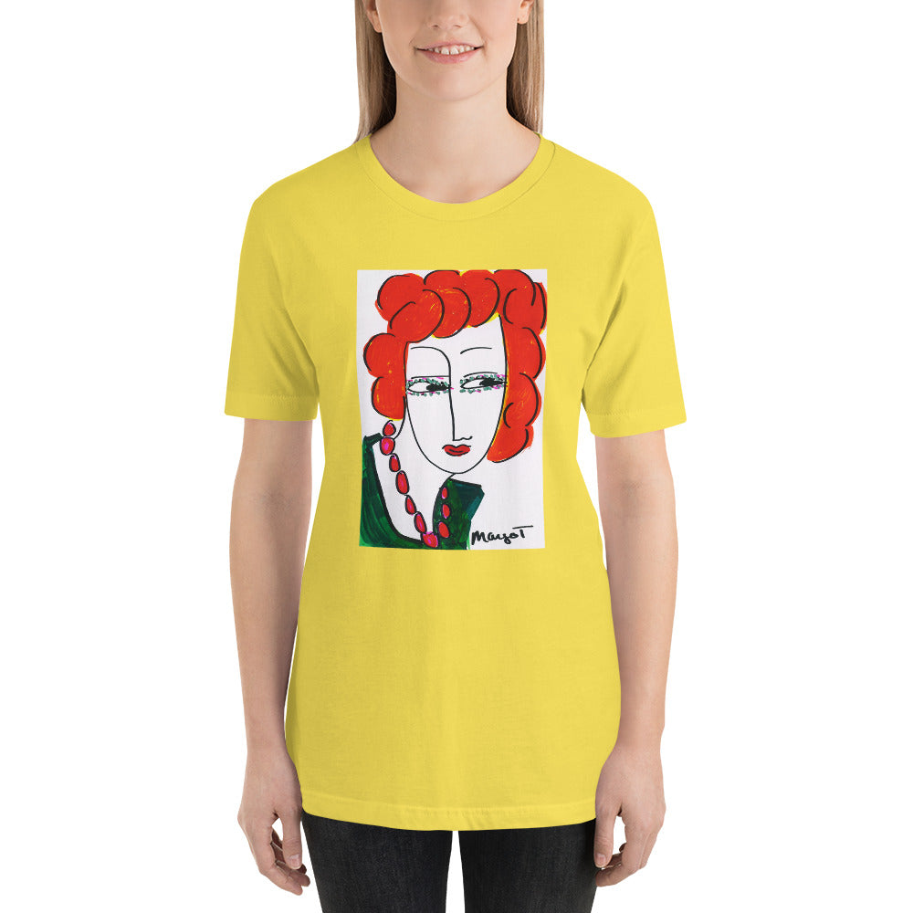 Short-Sleeve Unisex Artistic T-Shirt / Artist - Margot House