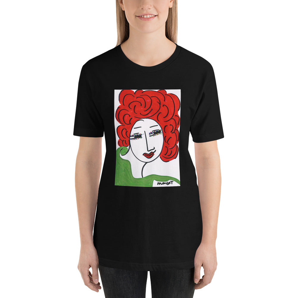 Short-Sleeve Unisex Artistic T-Shirt / Artist - Margot House
