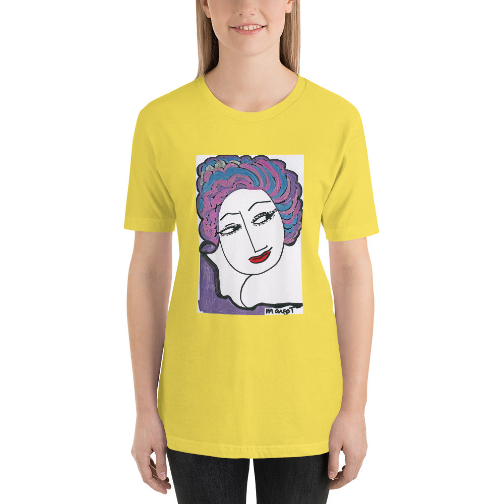 Short-Sleeve Unisex Artistic T-Shirt / Artist - Margot House