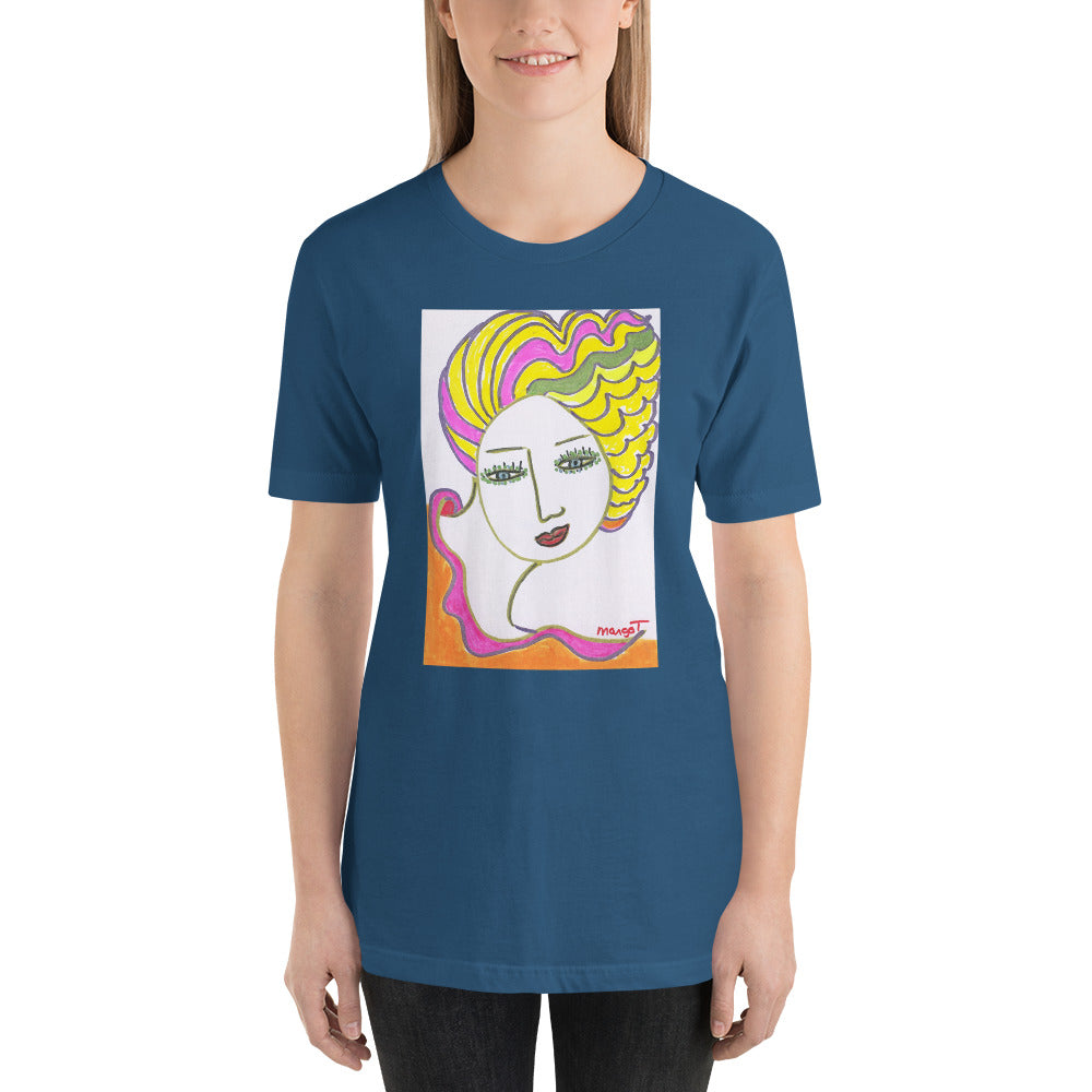 Short-Sleeve Unisex Artistic T-Shirt Artist - Margot House
