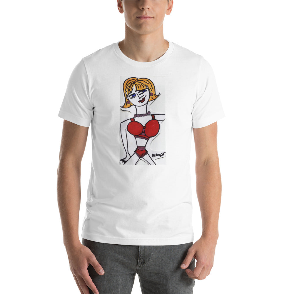 Short-Sleeve Unisex Artistic T-Shirt / Artist - Margot House