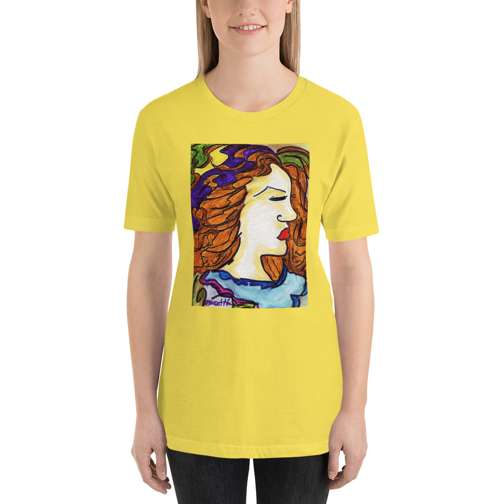 Short-Sleeve Unisex Artistic T-Shirt / Artist - Margot House