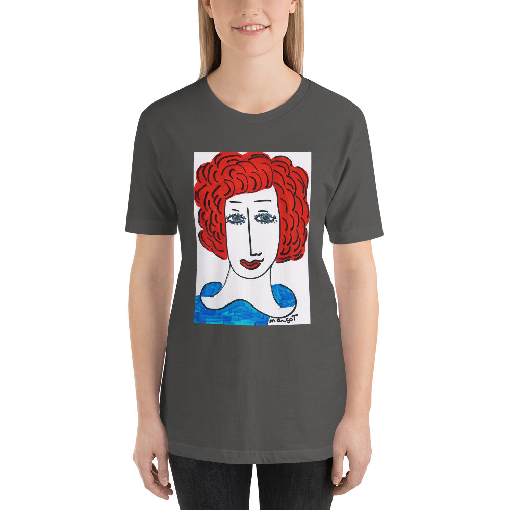 Short-Sleeve Unisex Artistic T-Shirt / Artist - Margot House