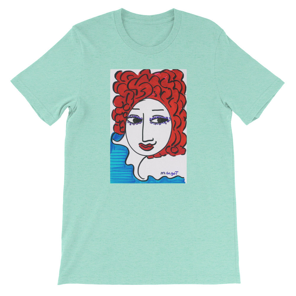 Short-Sleeve Unisex Artistic T-Shirt / Artist - Margot House