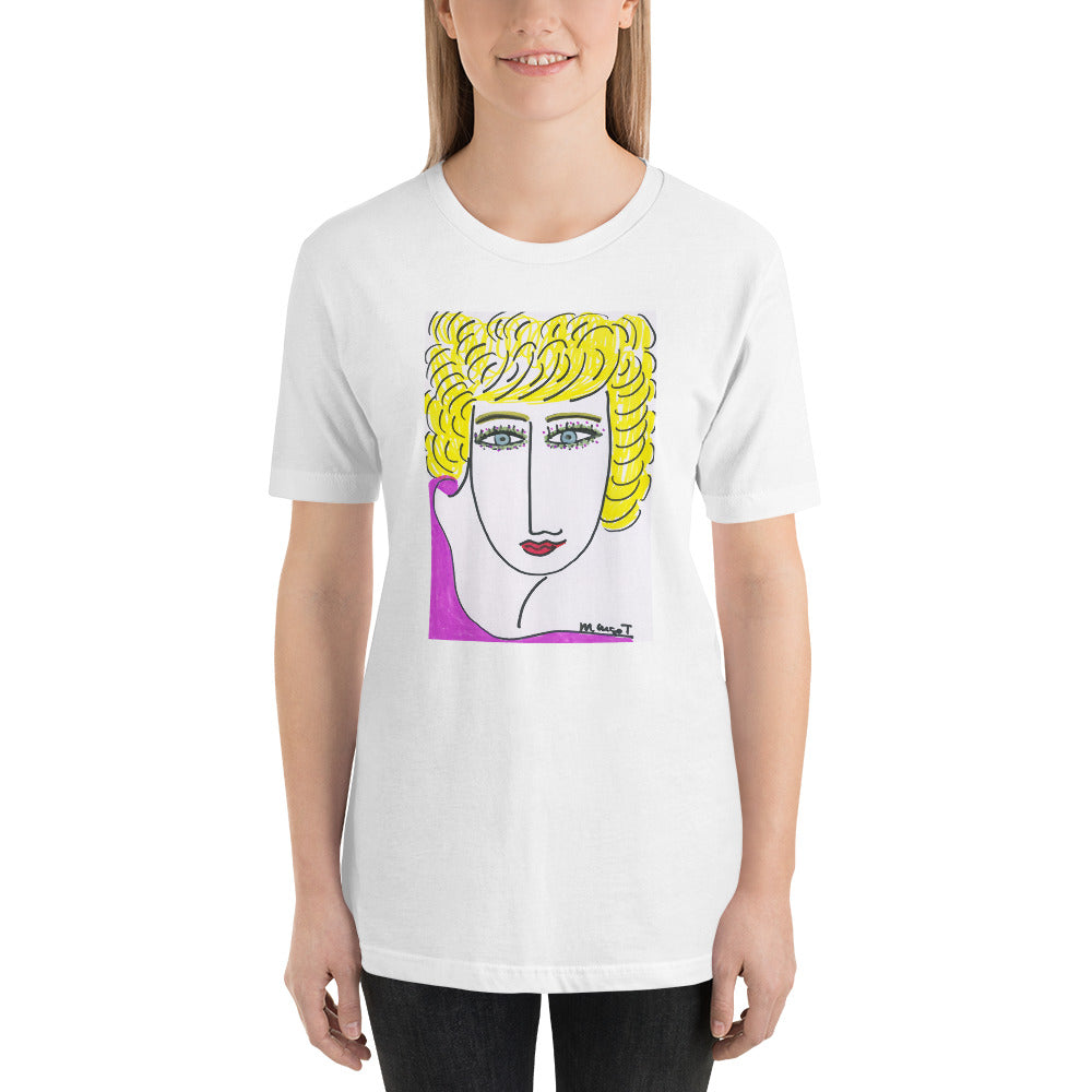 Short-Sleeve Unisex Artistic T-Shirt / Artist - Margot House