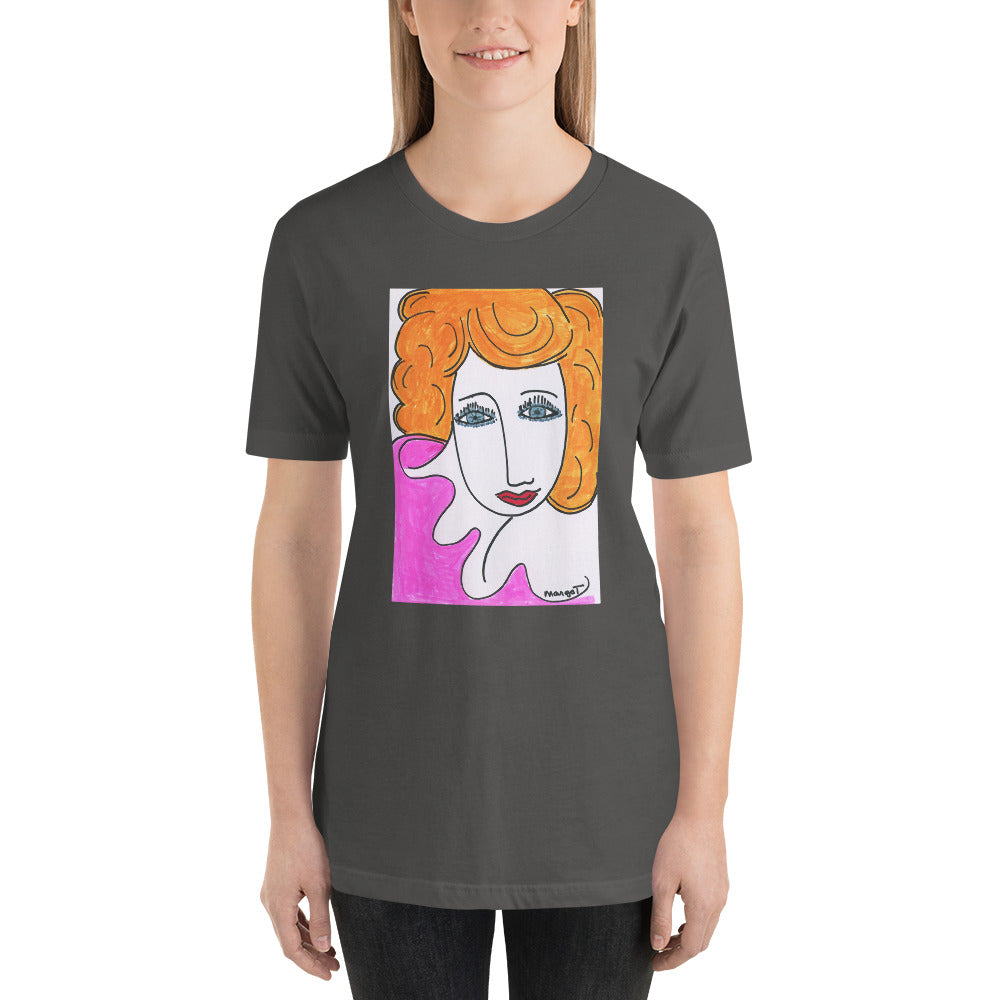 Short-Sleeve Unisex Artistic T-Shirt / Artist - Margot House