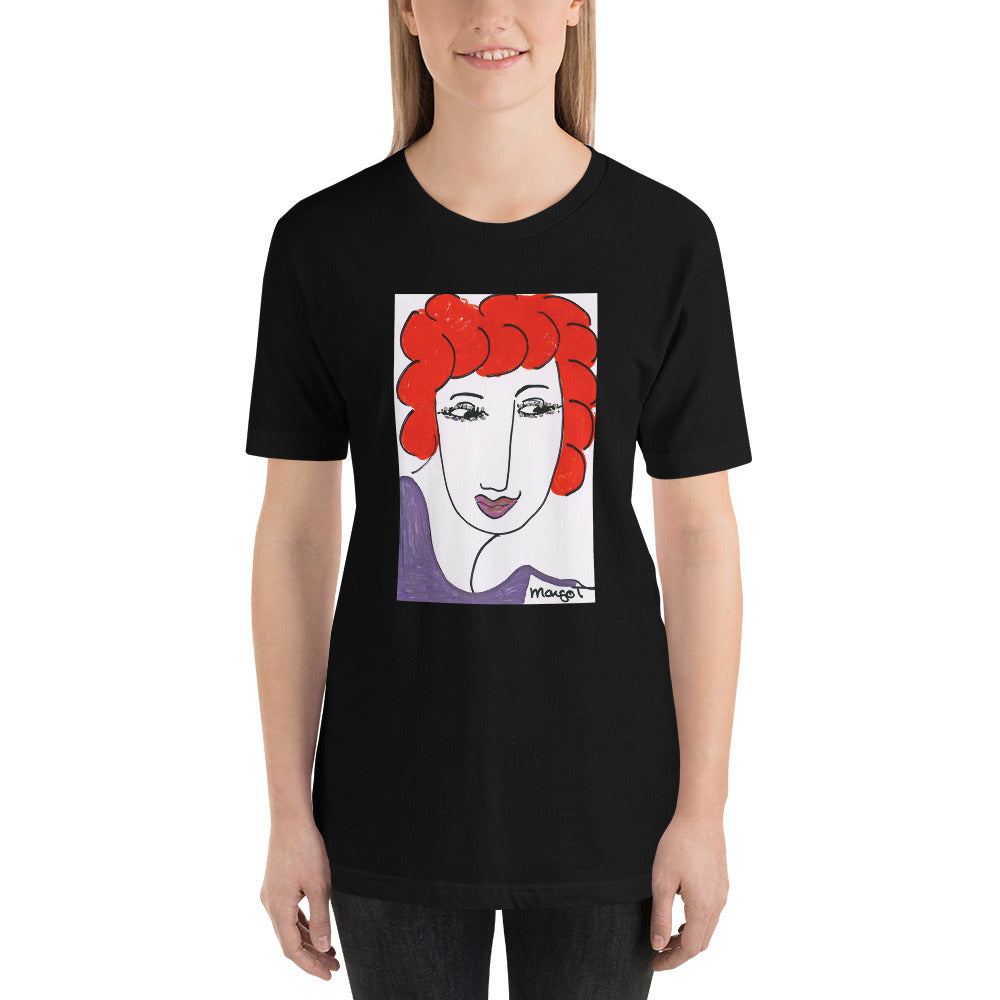 Short-Sleeve Unisex Artistic T-Shirt / Artist - Margot House