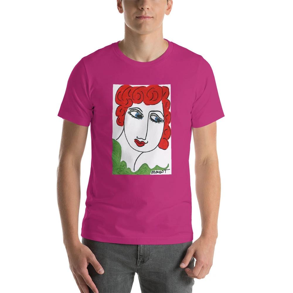 Short-Sleeve Unisex Artistic T-Shirt / Artist - Margot House
