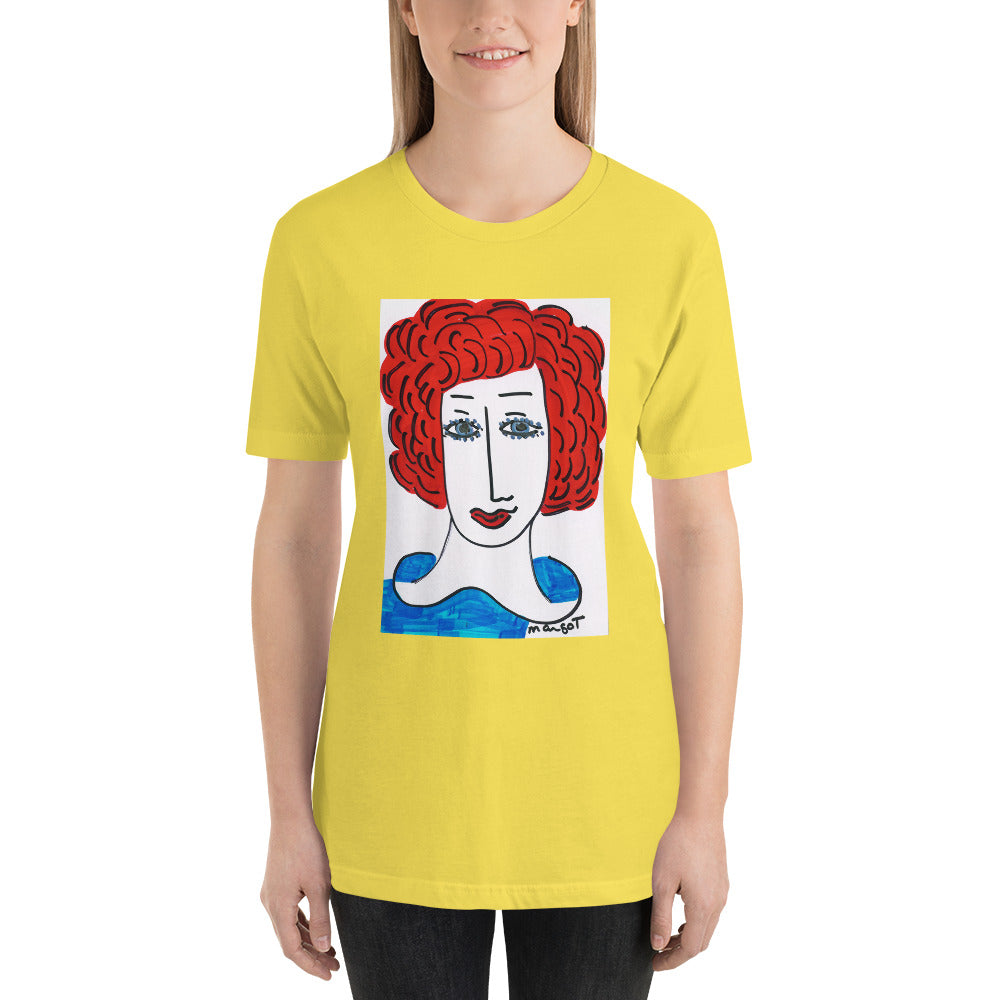 Short-Sleeve Unisex Artistic T-Shirt / Artist - Margot House