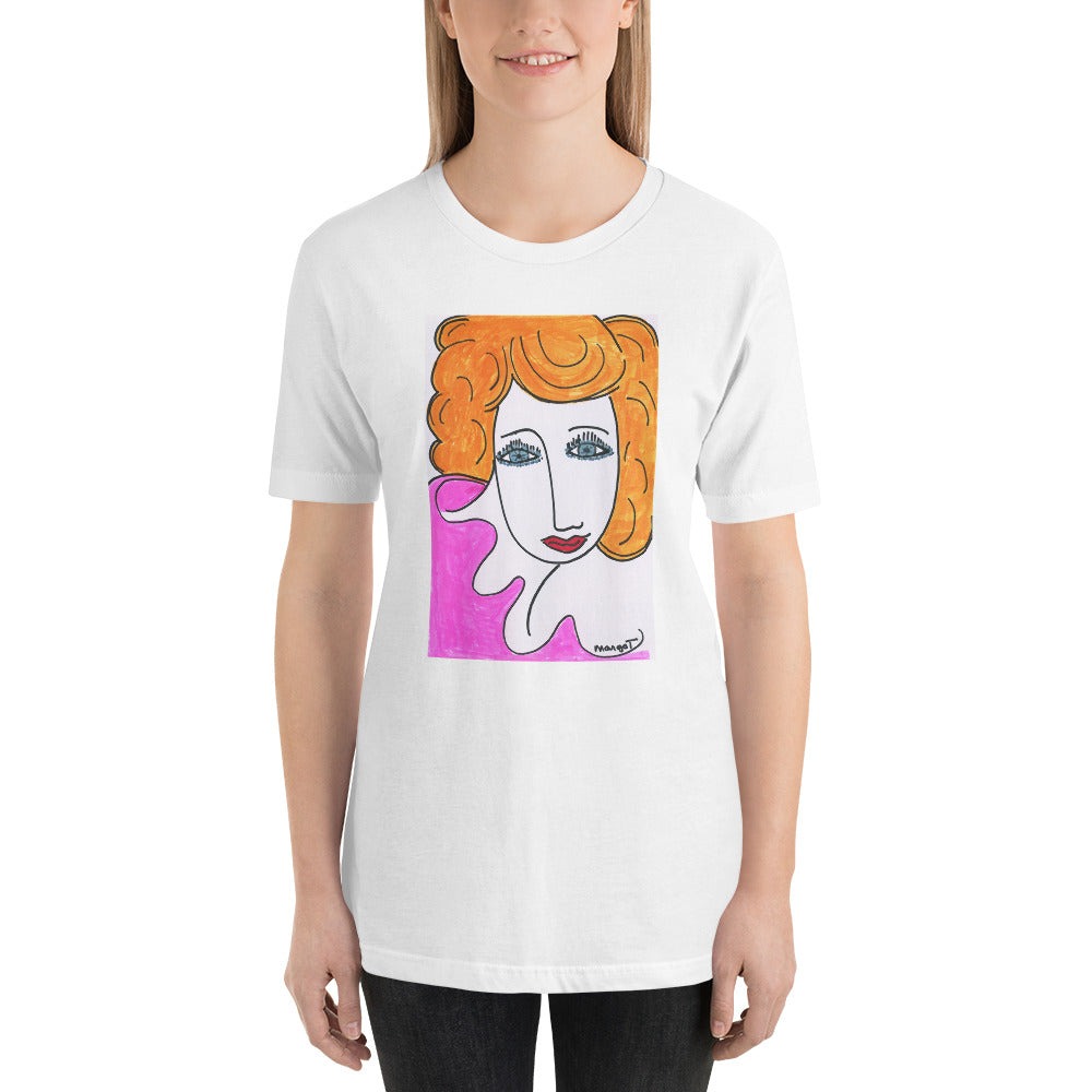 Short-Sleeve Unisex Artistic T-Shirt / Artist - Margot House