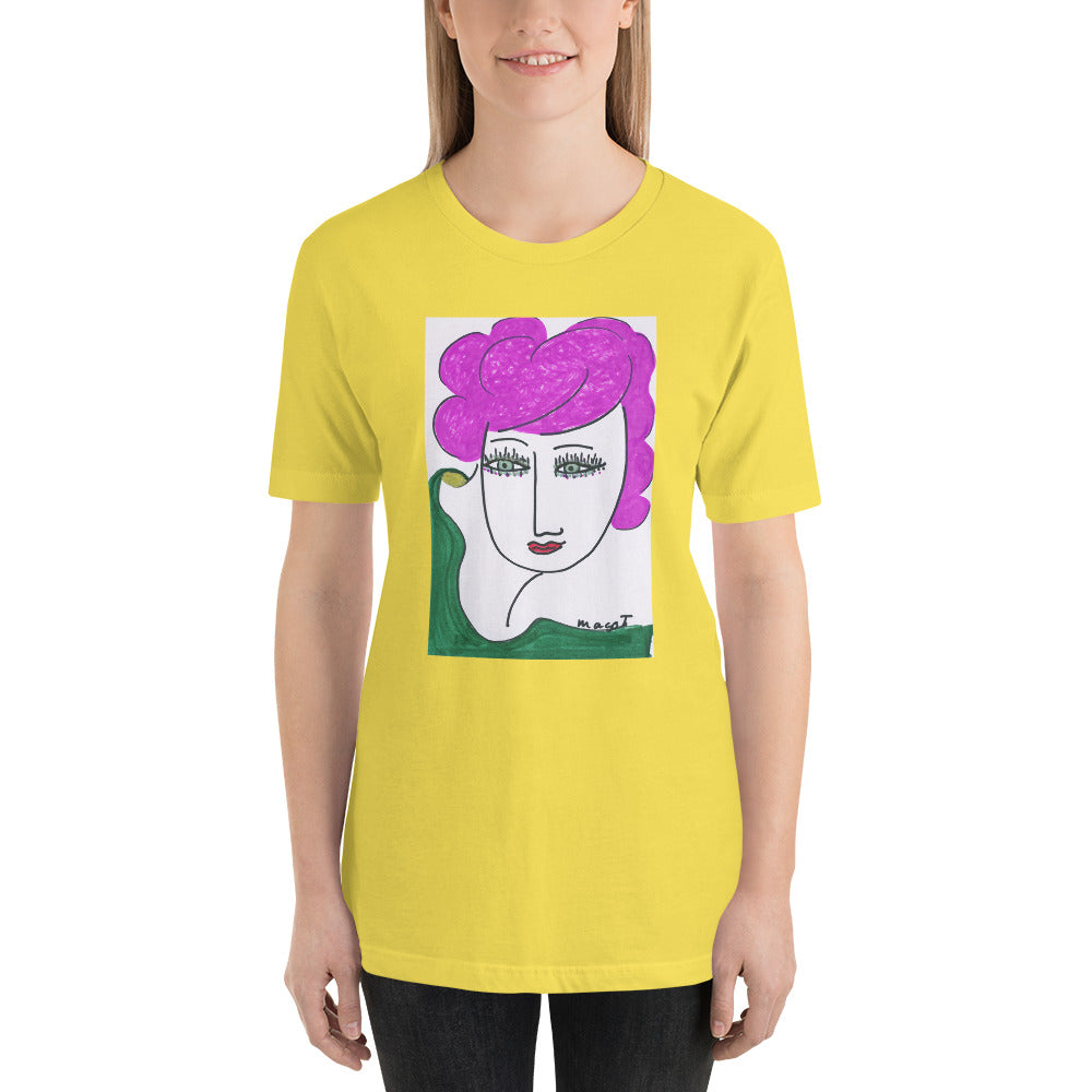 Short-Sleeve Unisex Artistic T-Shirt / Artist - Margot House