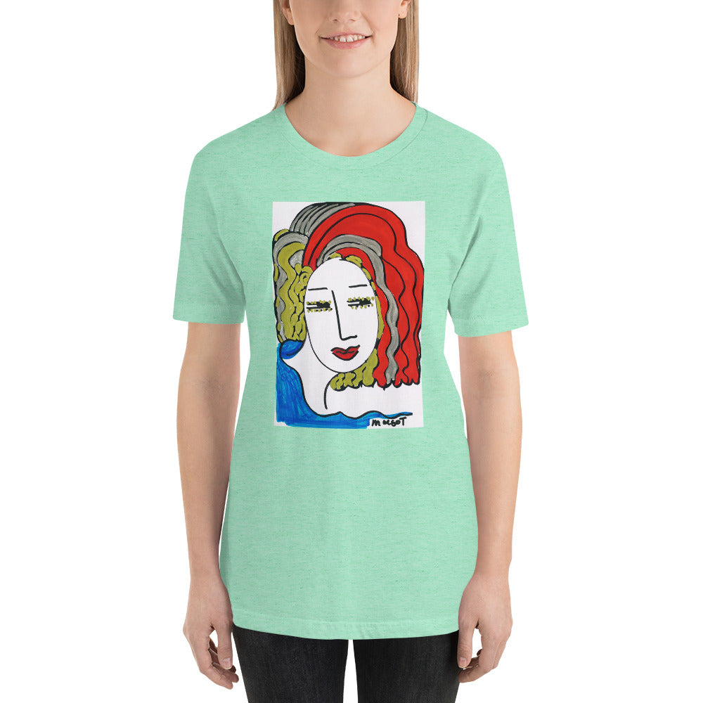 Short-Sleeve Unisex Artistic T-Shirt / Artist - Margot House