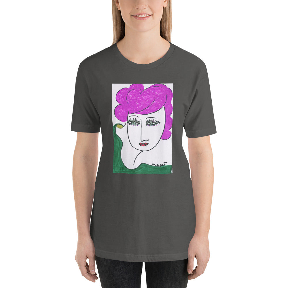 Short-Sleeve Unisex Artistic T-Shirt / Artist - Margot House